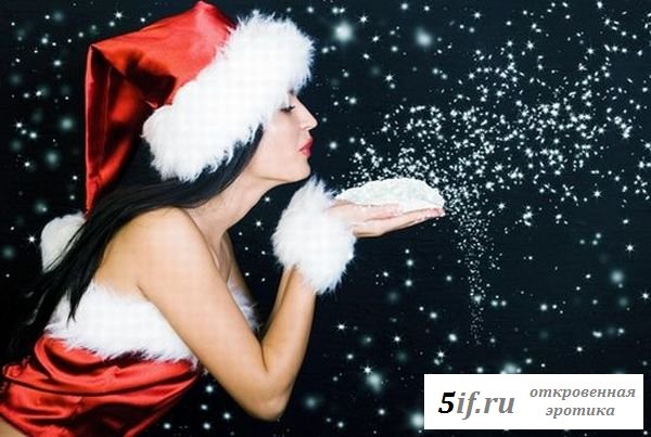 Сисястые снегурки на Новый год (8 фото)