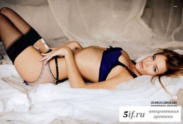 Рози Хантингтон-Уайтли в журнале Maxim
