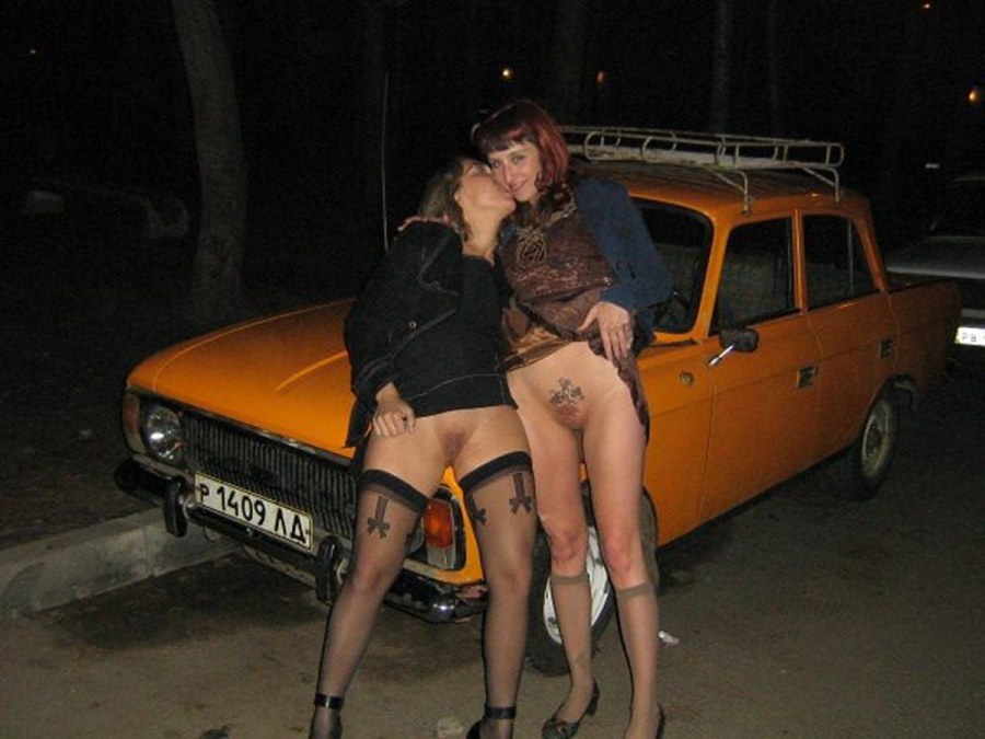 Питерские уличные шалавы