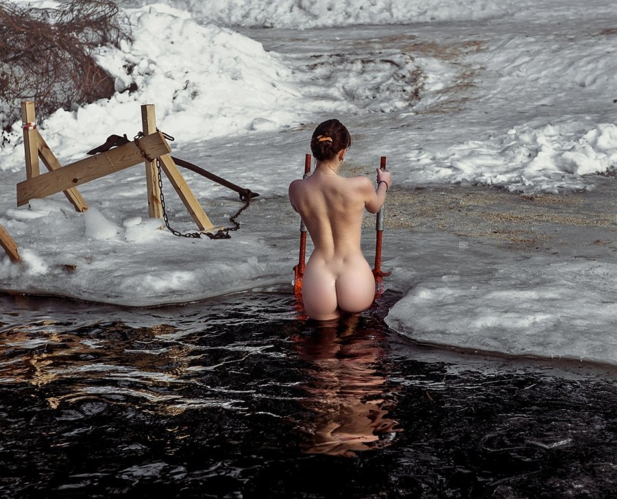 Анастасия Сальченко морж Nastya Savchenko