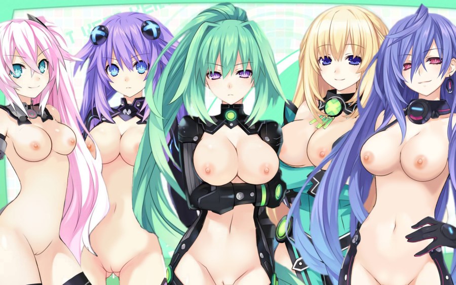 Аниме Hyperdimension Neptunia хентай