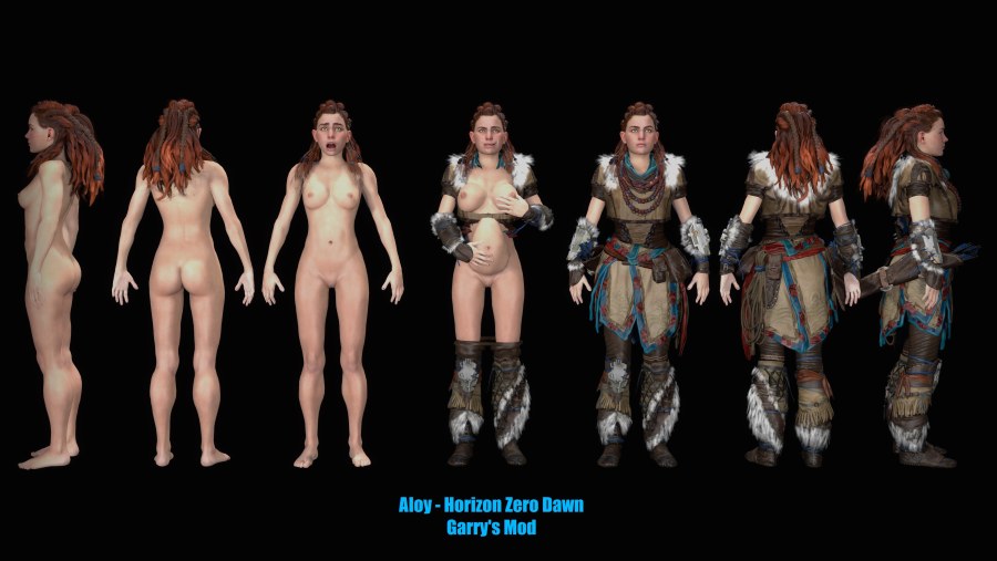 Хоризон Зеро давн nude Mods
