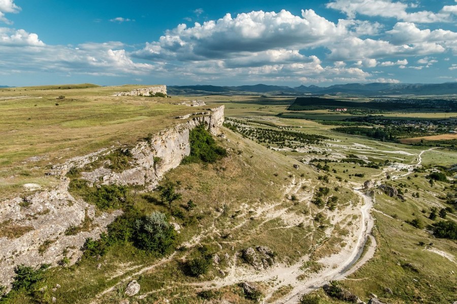 Скала АК-Кая белая скала