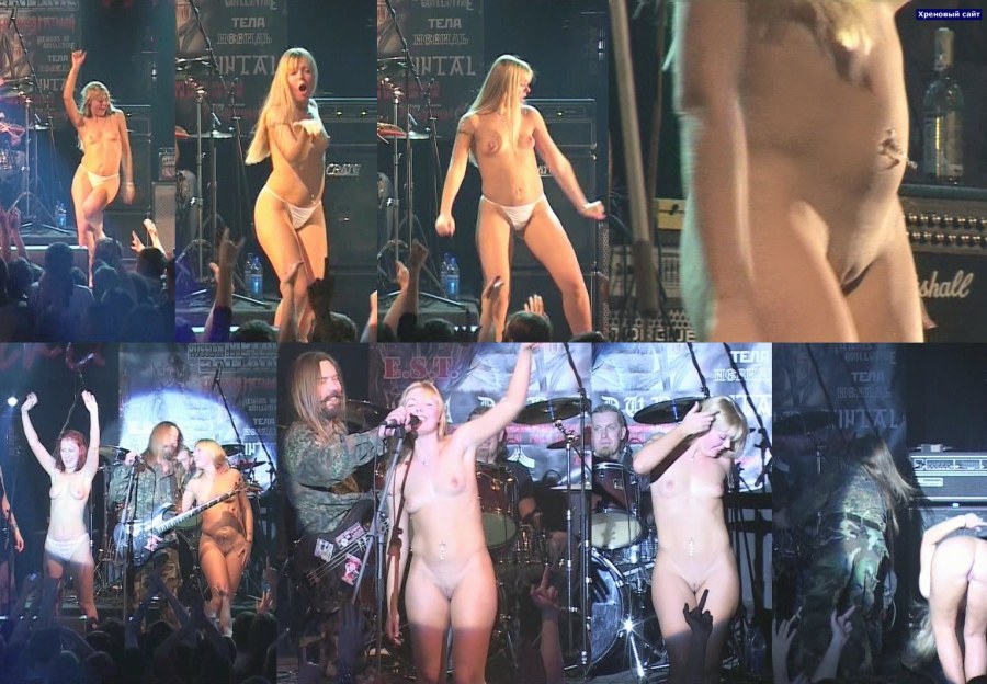 Коррозия металла голая Марина