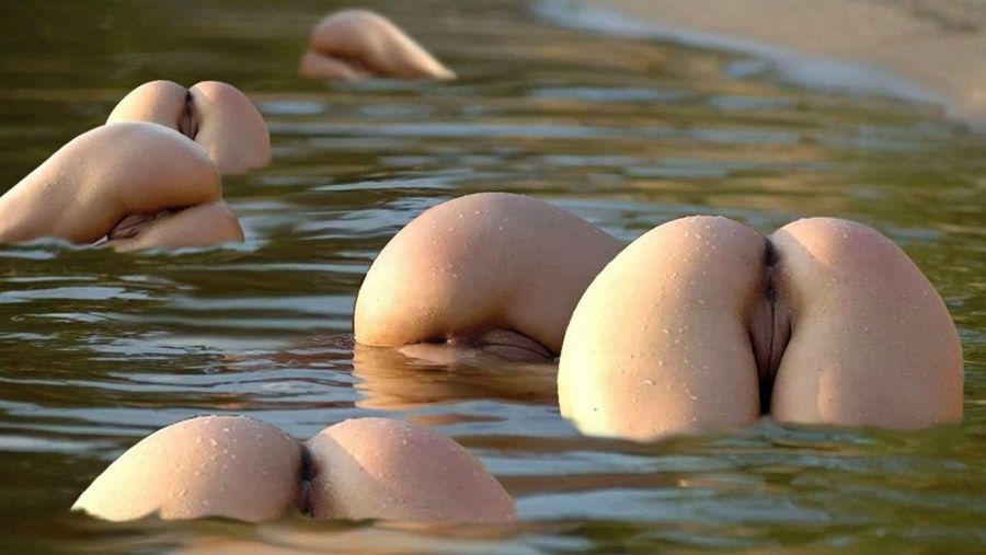 Эротическая фотосессия на озере