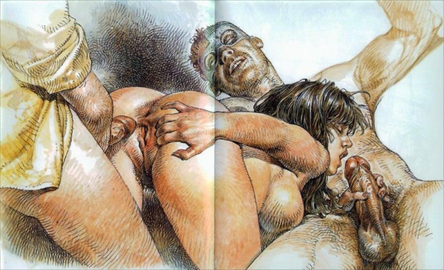 Ню живопись Эрик Валлес